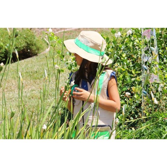 S/M Combination Set: 1 Tan Cargo Vest for Kids wit - Picture 7 of 10